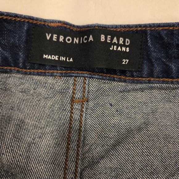 Veronica Beard Dark Blue Flare Jeans.    Size 27 - Picture 13 of 15